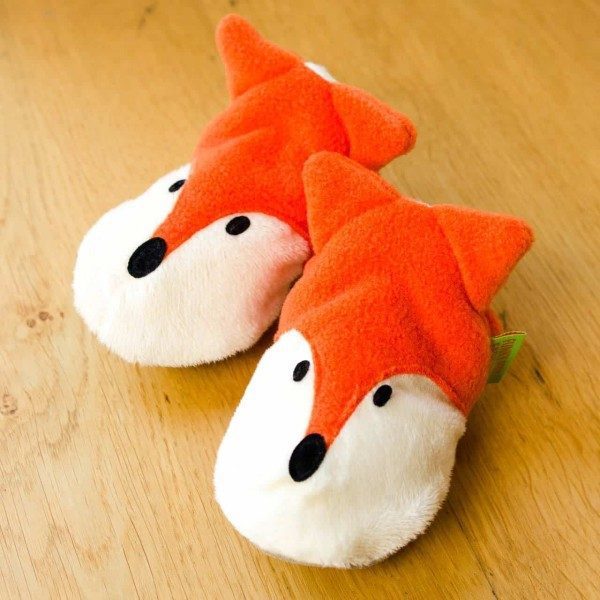 fox feet slippers