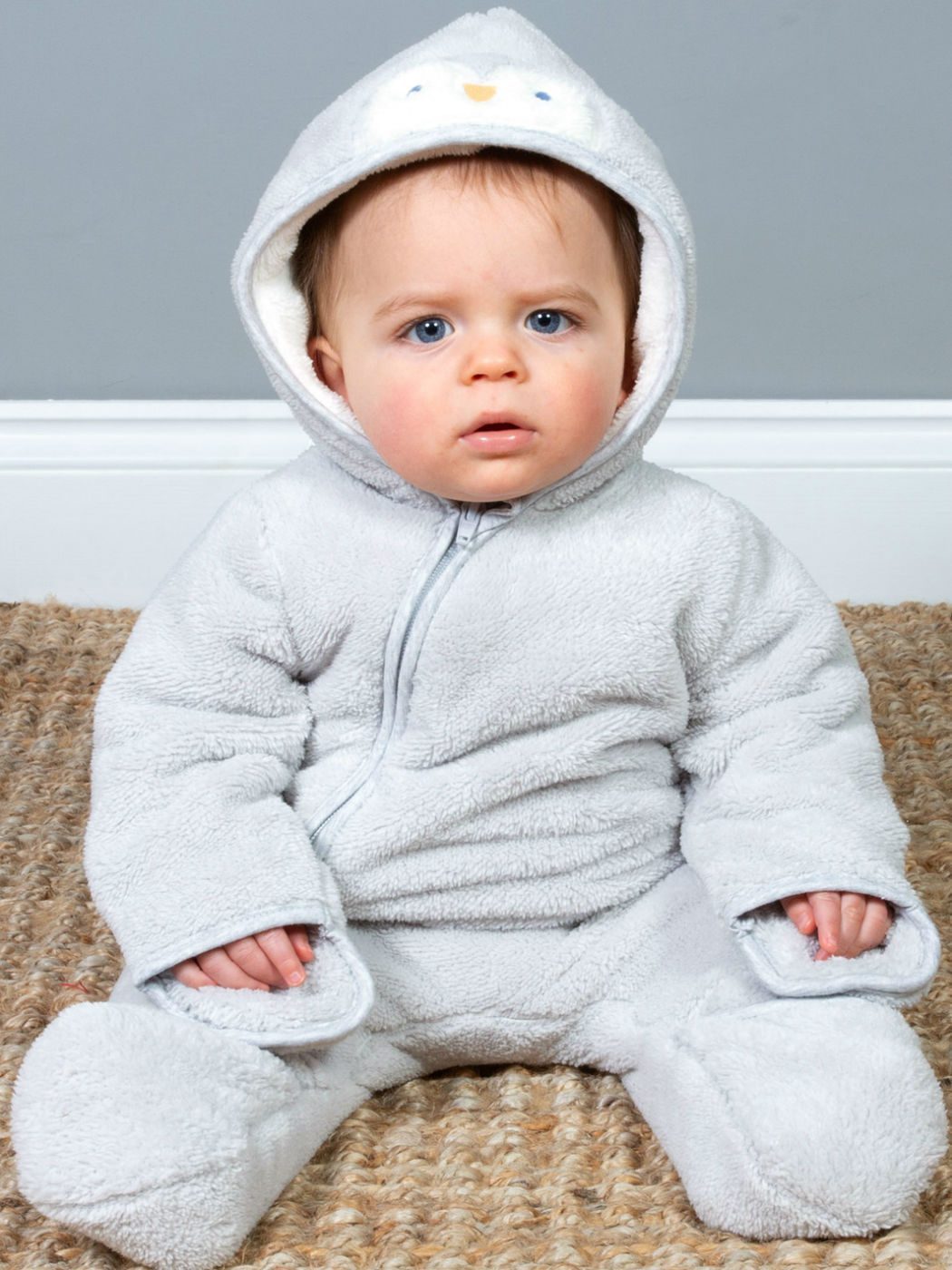 Infant fleece hot sale onesie